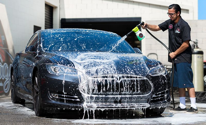 Car washing job at Industrial Park Collision in Canada
